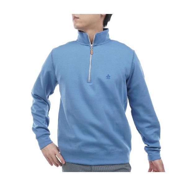 マンシングウェア Munsingwear Wフェイスハーフジップスウェット