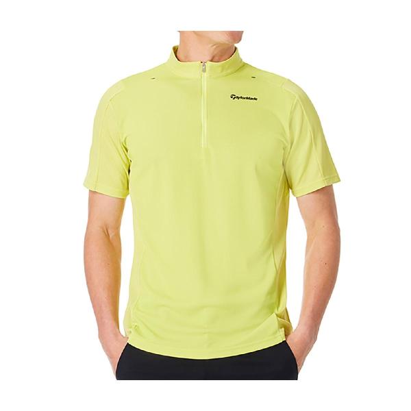 TaylorMade テーラーメイド　モックネック　T-ICE シャツ　半袖 TaylorMade（テーラーメイド） ストレッチ T-ICE T-AIR ソークール