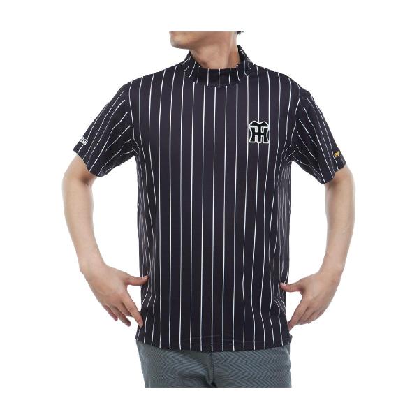 ゴールデンベア GB GOLF TIGERSコラボレーション モックネック半袖シャツ