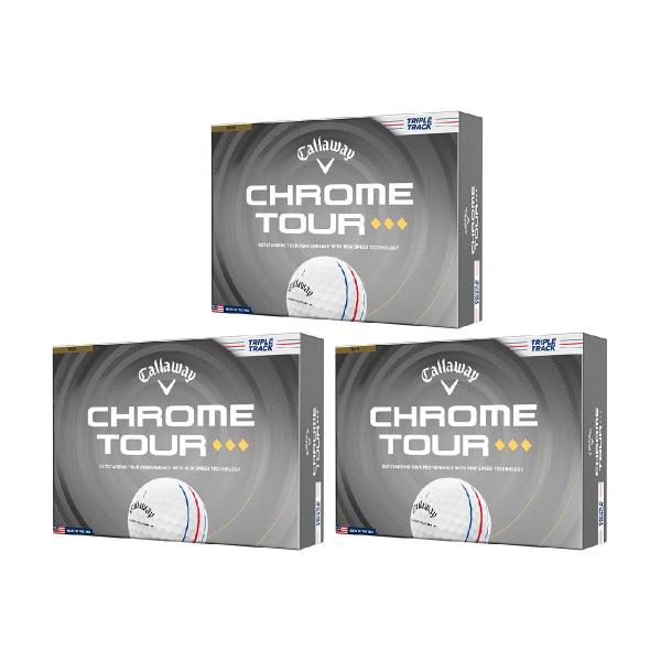 キャロウェイゴルフ CHROME TOUR CHROME TOUR ◆◆◆ トリプル・トラック ボール 3ダースセット