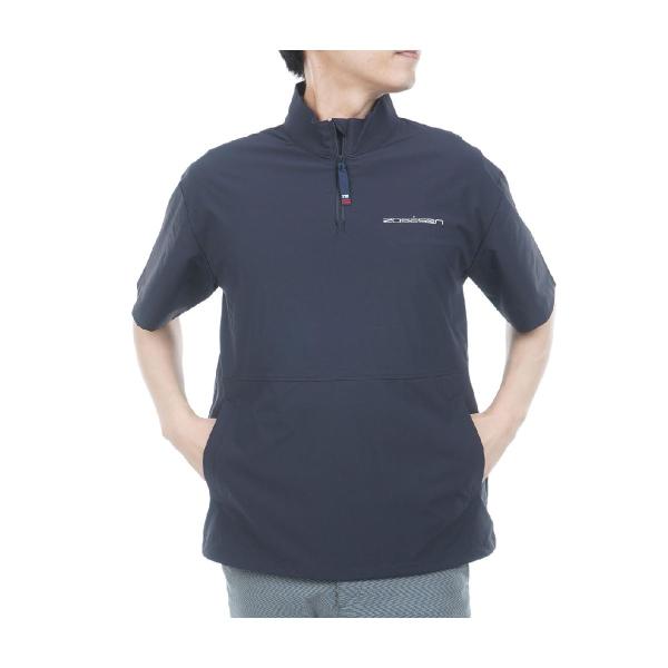 ロサーセン ROSASEN ストレッチ ハーフジップ半袖アノラック