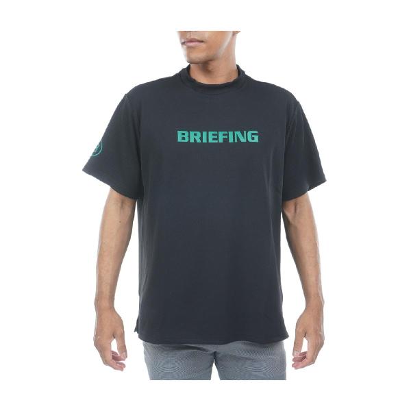 ブリーフィング BRIEFING EARTH ピケ RF ハイネック半袖シャツ