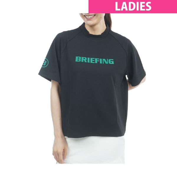 ブリーフィング BRIEFING EARTH ピケ RF ハイネック半袖シャツ レディス