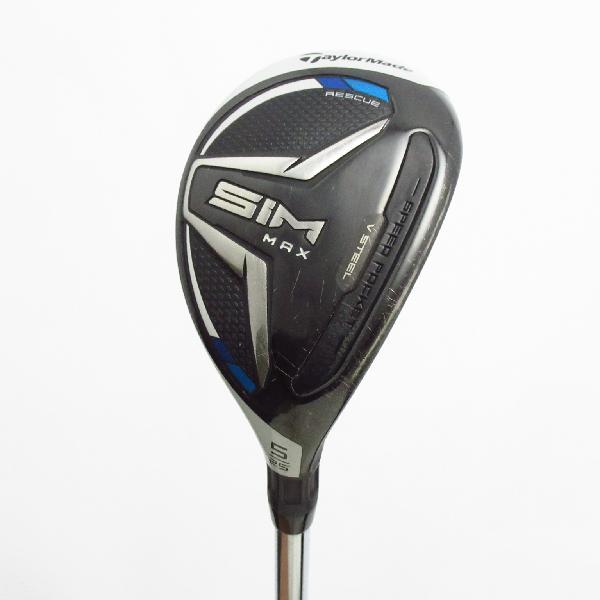TaylorMade - ◇新品◇テーラーメイド SIMMAX レスキュー U5 スチール S 左のミスを、しにくいUT。テーラーメイド「SIM MAXレスキュー