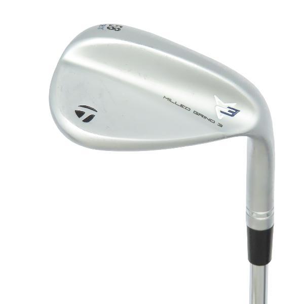 【中古ゴルフクラブ】テーラーメイド　MILLED GRIND　ミルドグラインド3 クローム ウェッジ RIFLE PROJECT X　シャフト：RIFLE PROJECT X TaylorMade（テーラーメイド） MILLED GRIND ミルドグラインド3