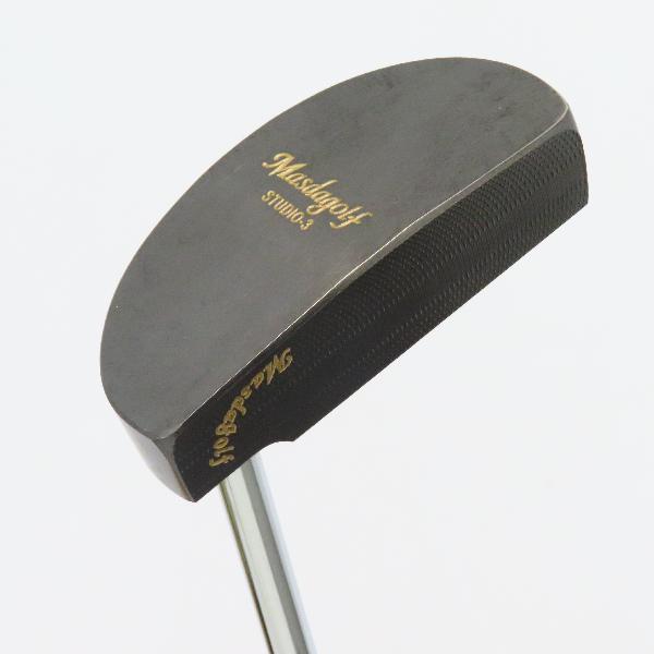 【中古ゴルフクラブ】マスダゴルフ　MASDAGOLF　スタジオ-3 パター スチールシャフト　シャフト：スチールシャフト マスダゴルフ MASDAGOLF スタジオ-3 パター スチールシャフト 【34