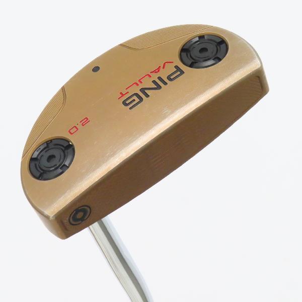 美品◆PING VAULT 2.0 PIPER 35インチ PING（ピン） VAULT ヴォルト2.0 パイパー カッパー パター スチール