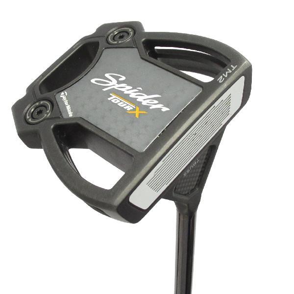 【ほぼ未使用】Spider Tour X パター TM2 ブラック TaylorMade（テーラーメイド） SPIDER スパイダー ツアー X トラス TM2