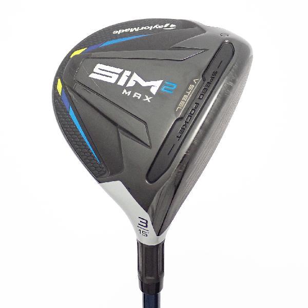 【美品】TaylorMade SIM2MAX 3W テンセイブルーtm50 S TaylorMade（テーラーメイド） SIM2 SIM2 マックス フェアウェイウッド