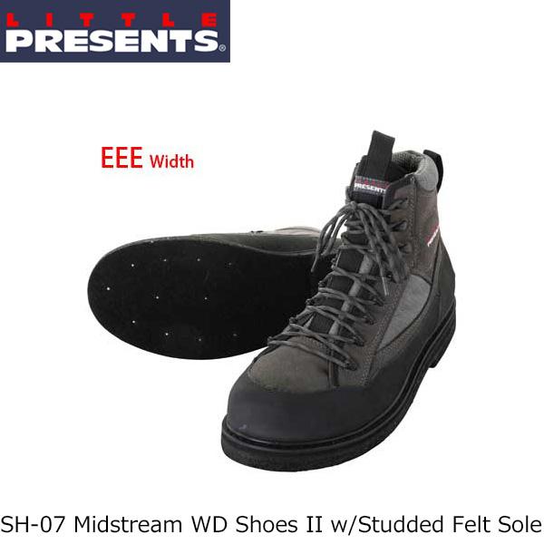 LITTLE PRESENTS リトルプレゼンツ Midstream WD Shoes II w／Studded Felt Sole  ミッドストリームWDシューズ II ピンフェルトソール SH-07 SH07 LTPSH07 :LTPSH07:ギーク - 通販 -  Yahoo!ショッピング