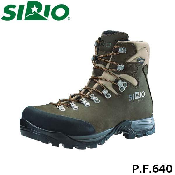 シリオ 登山靴 P.F.640 メンズ レディース ブーツ スニーカー ミッドカット ゴアテックス 防水 トレッキングシューズ 登山 4E＋    ハイキング  SIRIO SIRPF640