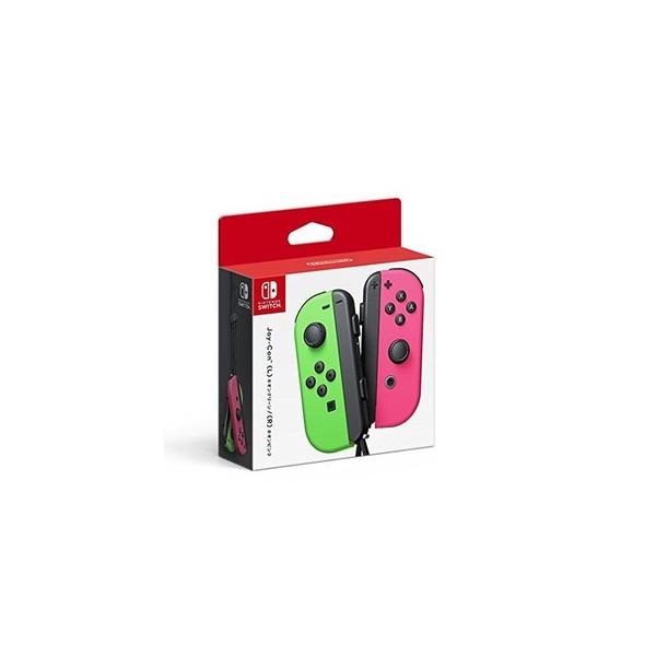 【送料無料(宅配便発送)・即日出荷】【新品】Nintendo Switch Joy-Con(L)ネオングリーン/(R)ネオンピンク ジョイコン  500368