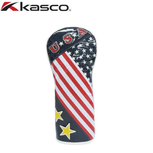 【送料無料　メール便】キャスコ kasco USA ドライバー用 ヘッドカバー USA-401
