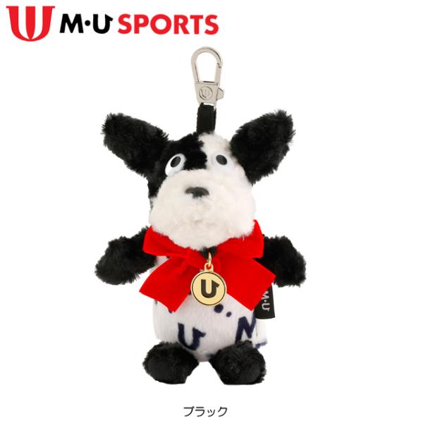【送料無料 メール便】 MU SPORTS モノグラム総柄ロゴ アーモ ボールホルダー 703Q1906