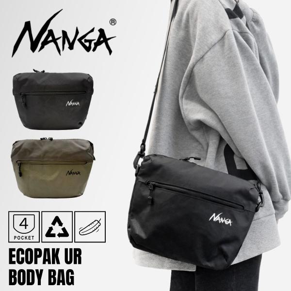 NANGA（ナンガ） B2502-3N301Z エコパック UR ボディバッグ 斜め掛け
