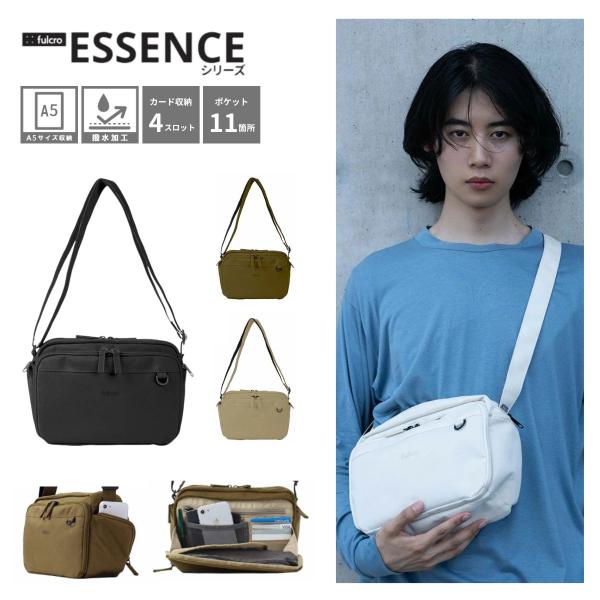 fulcroフルクロ FMA-0012 Explorer GADGET reporter ショルダー バッグ