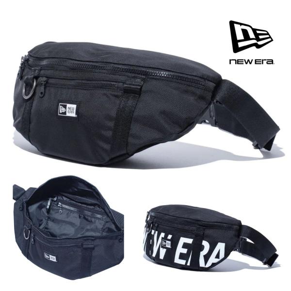 STROLLERZ バッグ BODY BAG 刺繍 ウエスト ポーチ 黒 LA ニューエラ（NEW ERA）（メンズ、レディース）バッグ スクエア
