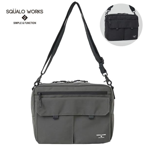SQUALO WORKS スクアーロワークス SW-NY003 ショルダーバッグ 10.2