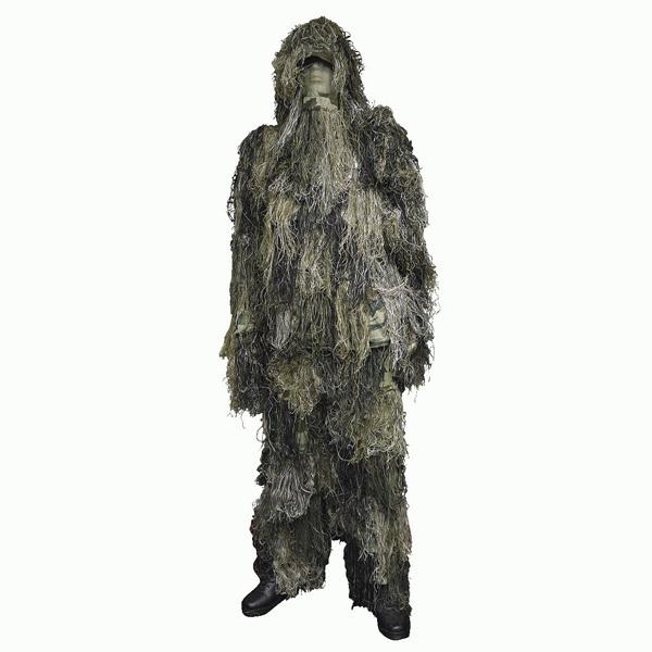 米軍実物　カモフラージュネット　ウッドランド ギリーネット　ギリースーツ TRU-SPEC / 5iveStarGear カモフラージュ ギリースーツ Woodland