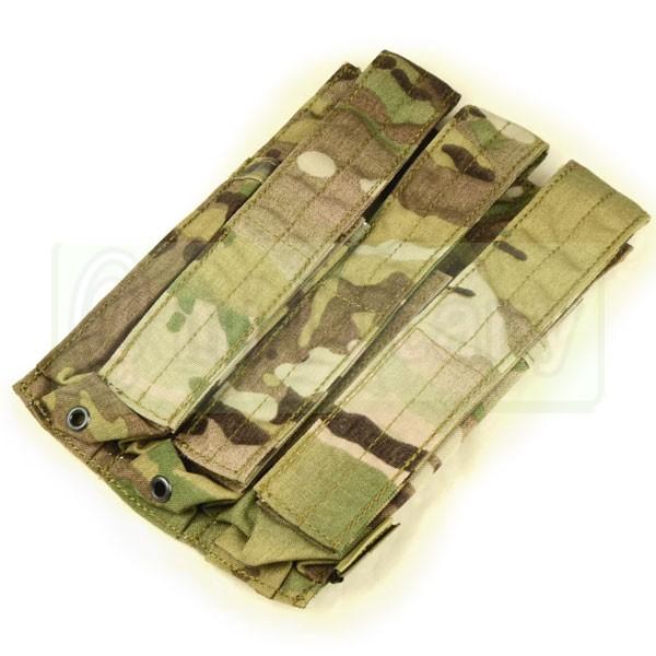 FLYYE Triple MP5 Magazine Pouch マルチカム 迷彩 [500D] : ジーリー