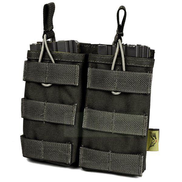 FLYYE Molle EV Universal Double Mag Pouch BK