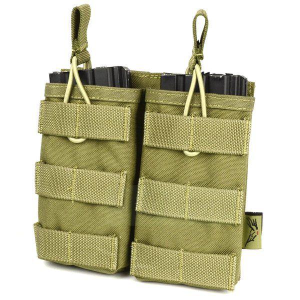 FLYYE Molle EV Universal Double Mag Pouch KH