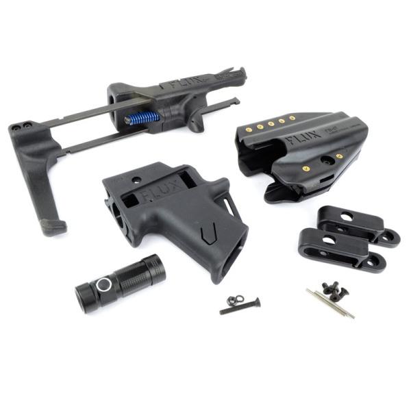 FLUX BRACE �^�C�v �O���b�N�p�X�g�b�N �� �z���X�^�[ + �t���b�V���}�O + �t���b�V�����C�g �Z�b�g �u���b�N