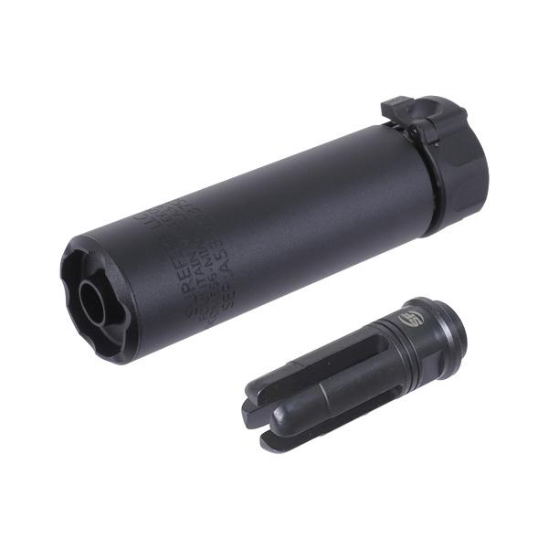 5KU SF SOCOM556-MINI2 タイプ サプレッサー & ハイダー 5KU SF SOCOM556-MINI2 タイプ サプレッサー & ハイダー (14mm逆ネジ