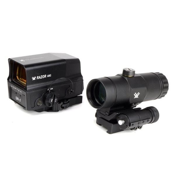UH-1タイプ ドットサイト & VMX-3Tタイプ 3倍ブースターセット SFBC ONLINE SHOP / UH-1タイプ ドットサイト& VMX-3Tタイプ 3倍
