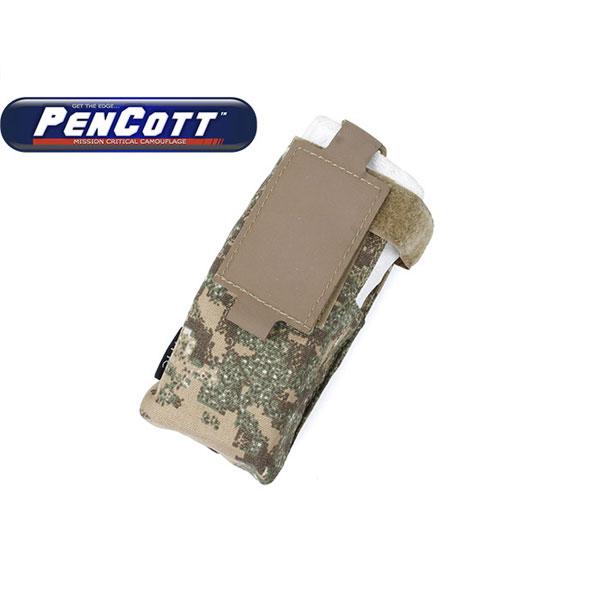 TMC Patrol Radio Pouch パトロールラジオポーチ ペンコット バッドランド 迷彩 実物生地使用