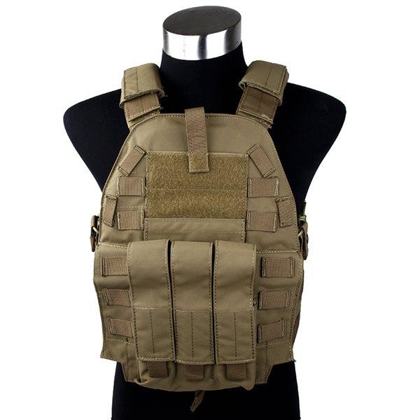 TMC 94K MP7 プレートキャリア コヨーテブラウン : ジーリーショップ