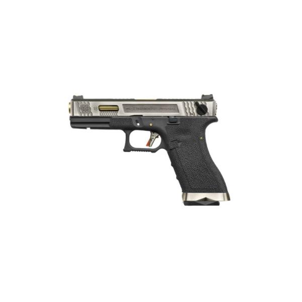 WE-TECH G18C T3 ガスブローバックガン シルバー : ジーリーショップ 