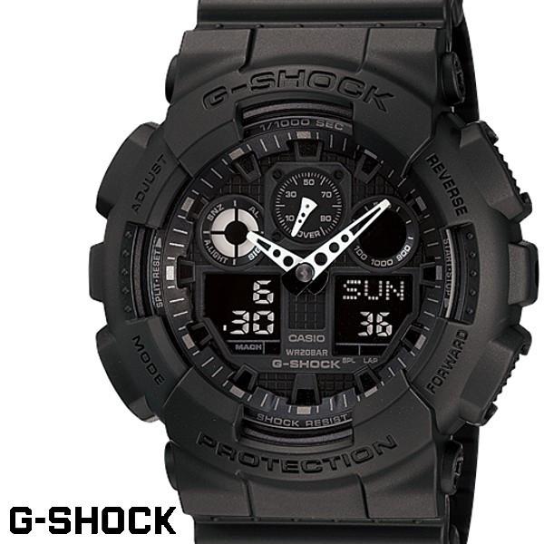 G shock ga 100 clearance black