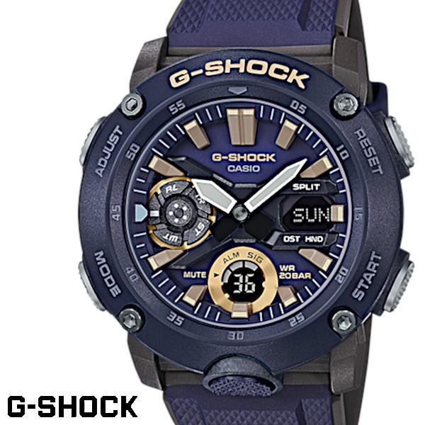 Casio G Shock ジーショック メンズ 腕時計 Ga 00 2a カーボンコアガード構造 ネイビー ブラック Ga 00 2a 腕時計 アクセサリー Gross 通販 Yahoo ショッピング