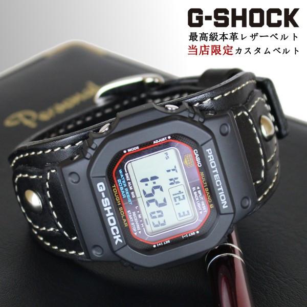 レザーショックleather Shock カスタムベルト 交換ベルト レザー Casio 黒 ネイビー メンズ 腕時計 革 G Shock 白 ホワイト 赤 レッド ブラック Leathers1 腕時計 アクセサリー Gross 通販 Yahoo ショッピング