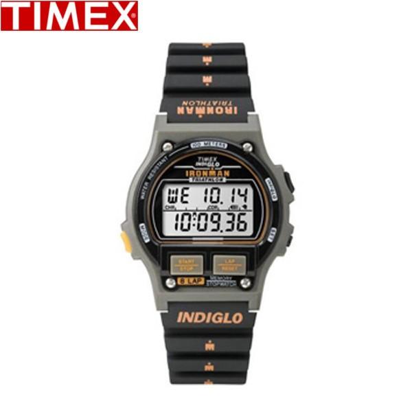 TIMEX タイメックス アイアンマン エディション1986 8ラップ デジタル 腕時計 T5H941-N ブラック 復刻版