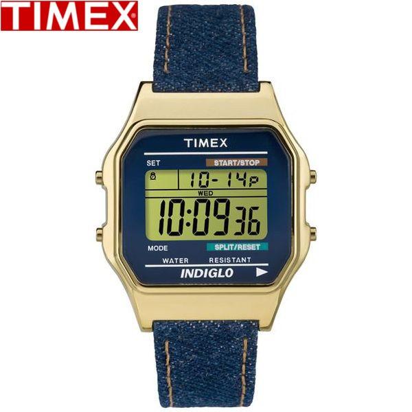 Timex タイメックス クラシック デジタル 腕時計 メンズ腕時計 Tw2p メンズ レディース デニム ブルー Tw2p 腕時計 アクセサリー Gross 通販 Yahoo ショッピング