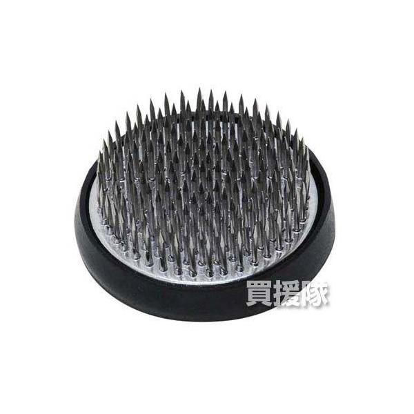 納期について：メーカー直送品(代引き不可)【用途】剣山【機能・特徴】生け花用です錆びにくいステンレス針です【仕様】●すべりにくいゴムマット付【材質】●本体：鉛●針部：ステンレス【商品サイズ】幅60×高さ25×奥行60mm　重量260g【注意...