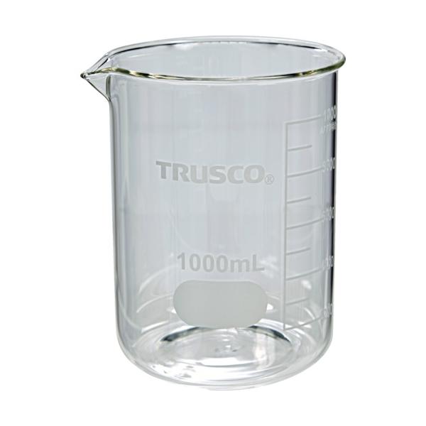 トラスコ中山 TRUSCO ガラスビーカー 1000ml GB-1000 期間限定 ポイント10倍