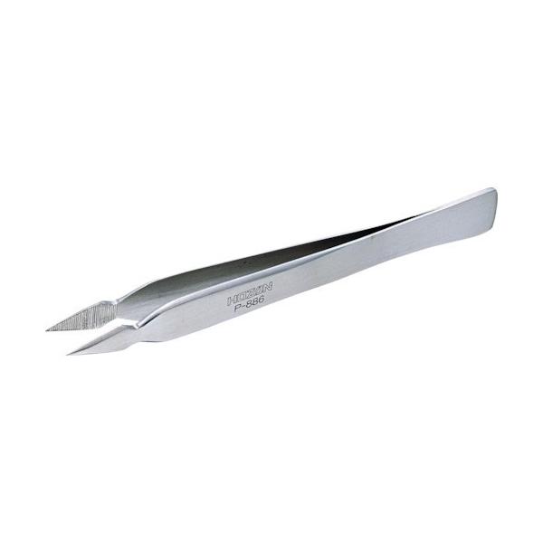 納期について：取寄品3〜5営業日目発送予定★欠品時除くメーカー名：ホーザン(株)【 特長 】・精密加工技術により先端がぴったり合います。・非磁性です。【 用途 】・小型パーツのピックアップ。【 仕様 】品名:HOZAN ピンセット 120m...