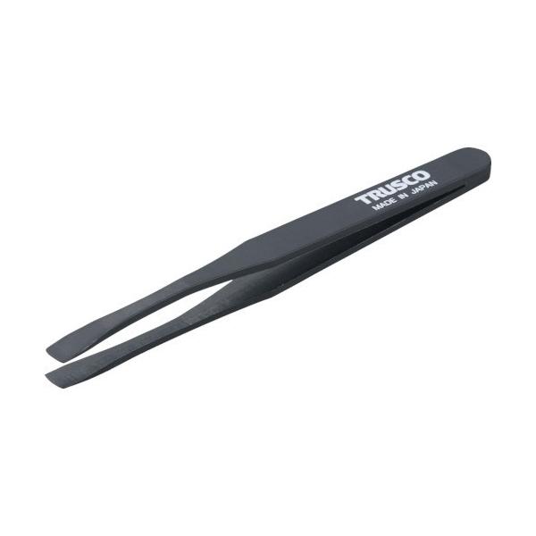 納期について：取寄品3〜5営業日目発送予定★欠品時除くメーカー名：トラスコ中山(株)【 特長 】・非磁性、絶縁性、耐薬品性、剛性に優れています。・先端が面接触で細かなパーツを保持します。・対象物を傷つけにくく、耐久性に優れています。【 用途...