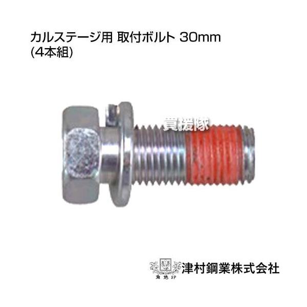 ツムラ カルステージ用 取付ボルト 30mm (4本組)