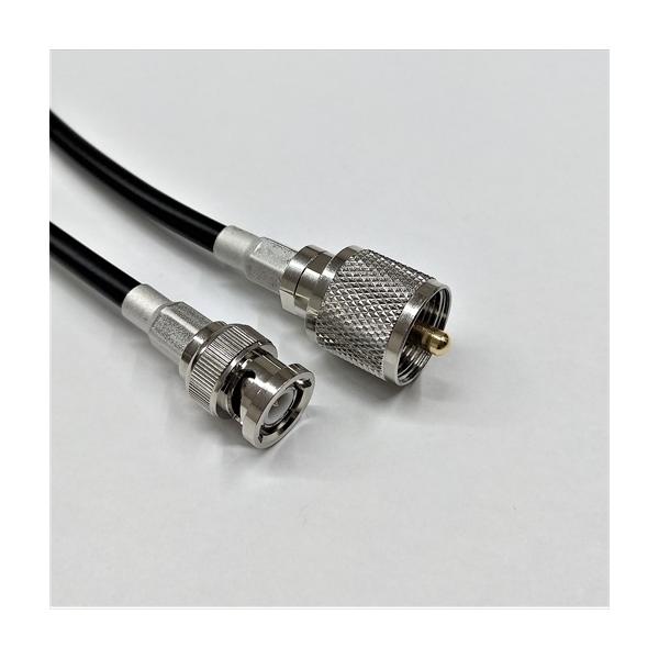 無線変換ケーブル 3D2V(3D-2V) 0.5m BNCP x MP接栓付 送料こみ込み  メール便ご利用で日本全国どこでも！50Ω 同軸ケーブル 黒色 1本 32B-05BM