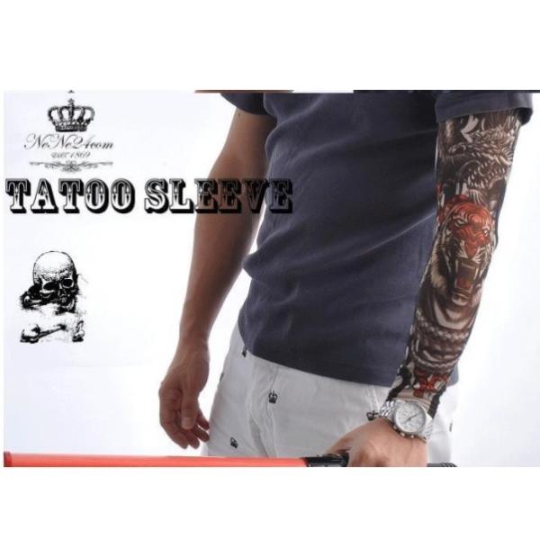 【TO4】(虎)今流行 タトゥースリーブ tattoo sleeve 6 本物そっくり