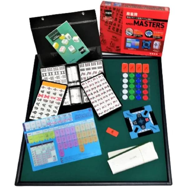 新品】当店オリジナル(スコア帳付)麻雀牌 masters マスターズ 新品】当店オリジナル(スコア帳付)麻雀牌 masters マスターズ