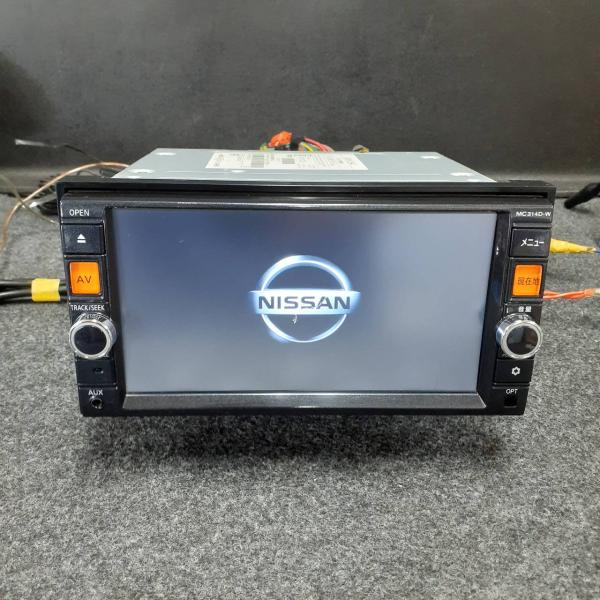 カーナビテレビ 日産 純正 ナビ MC314D-W フルセグTV DVD USB Bluetooth 地図