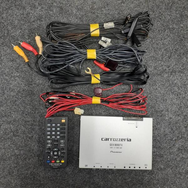 Carrozzeria カロッツェリア GEX-909DTV フルセグ TV チューナー 地