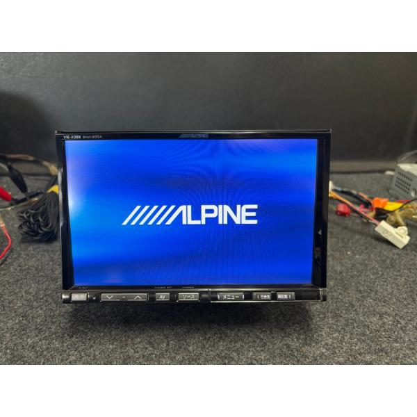 ALPINE アルパイン 8インチ VIE-X088 フルセグTV DVD CD 地図データ