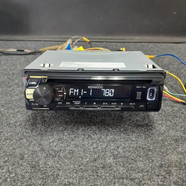 KENWOOD ケンウッド RDT-191 1DIN USB AUX CDプレーヤー プレイヤー