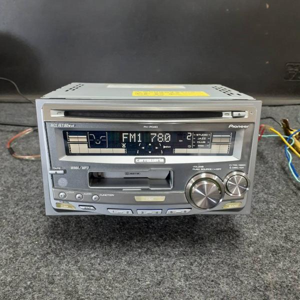 カロッツェリア Carrozzeria FH-P040 2DIN CD・カセット プレーヤー